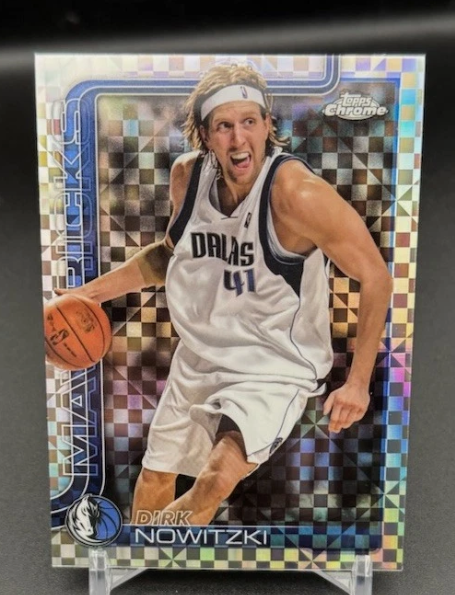 2025-26 Topps Chrome Xfractor - Dirk Nowitzki - #246 MAVERICKS